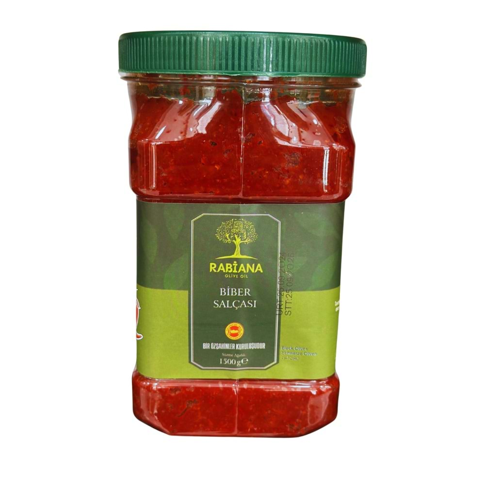 BİBER SALÇASI 1,5 KG